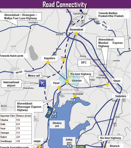 Dholera Road Connectivity