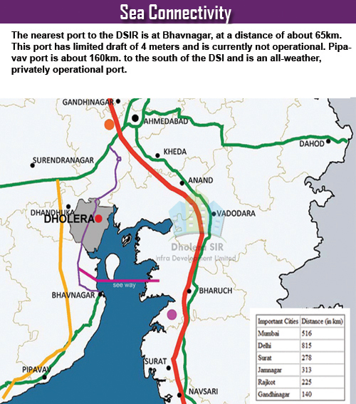 Dholera SEA Connectivity