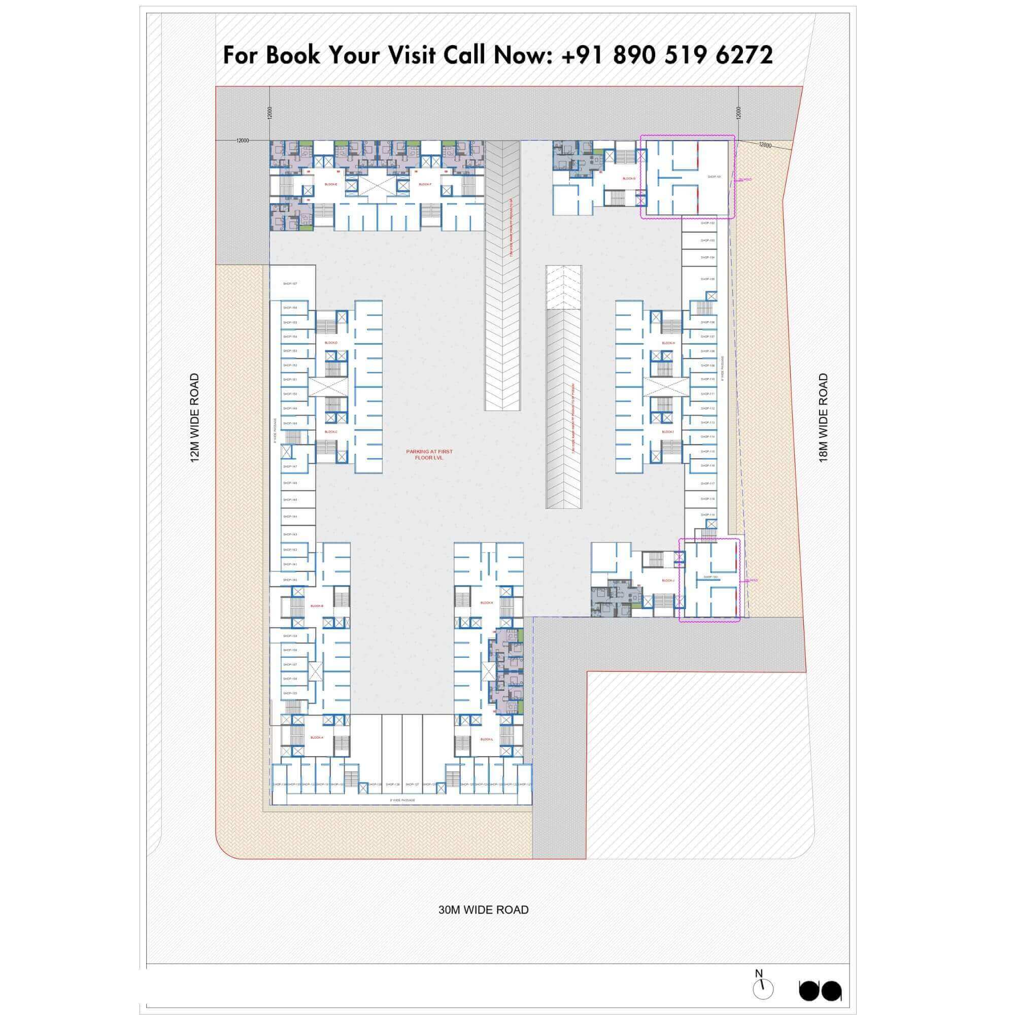 Commercial Spaces Near S.G. Highway