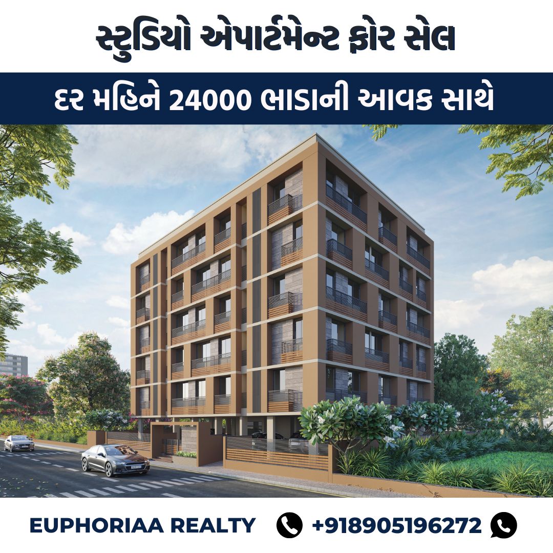 Pre-leased student housing apartment in Ahmedabad with 8% rental income