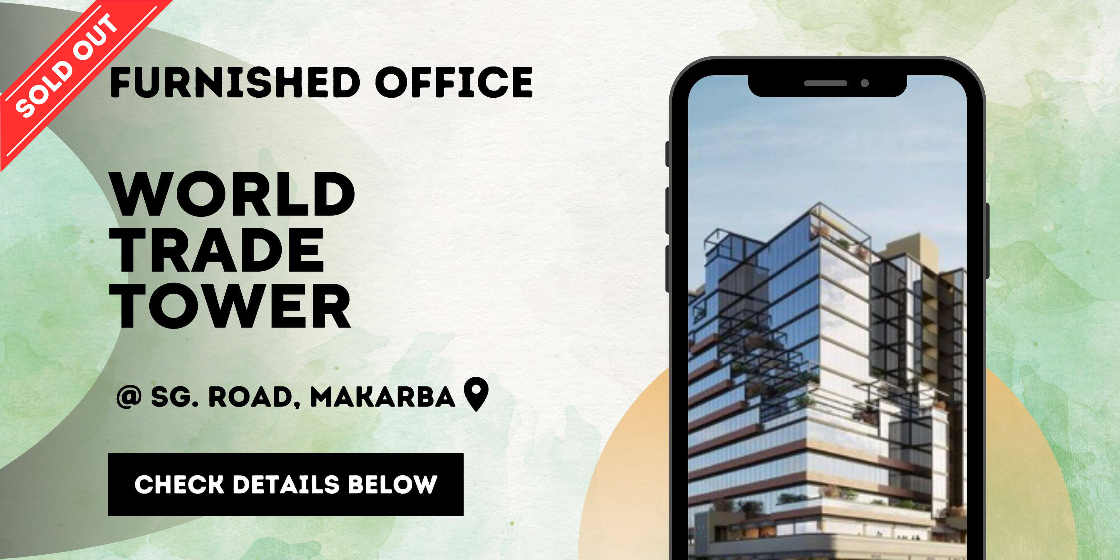 World Trade Tower : Commercial Property for Sale | Office Space| Euphoria Realty