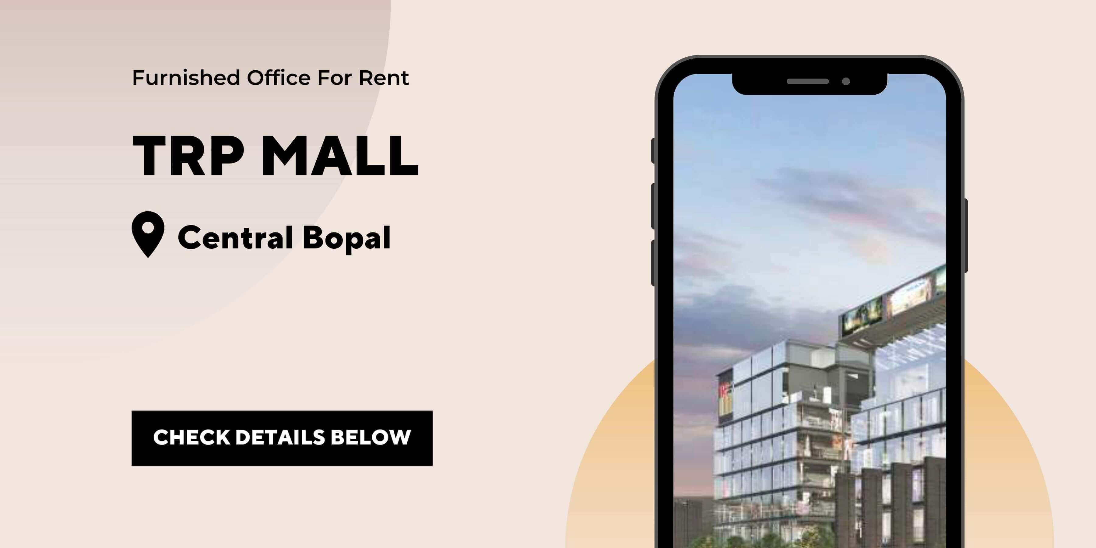 TRP Mall, Bopal, Ahmedabad - Commercial office space for rent.