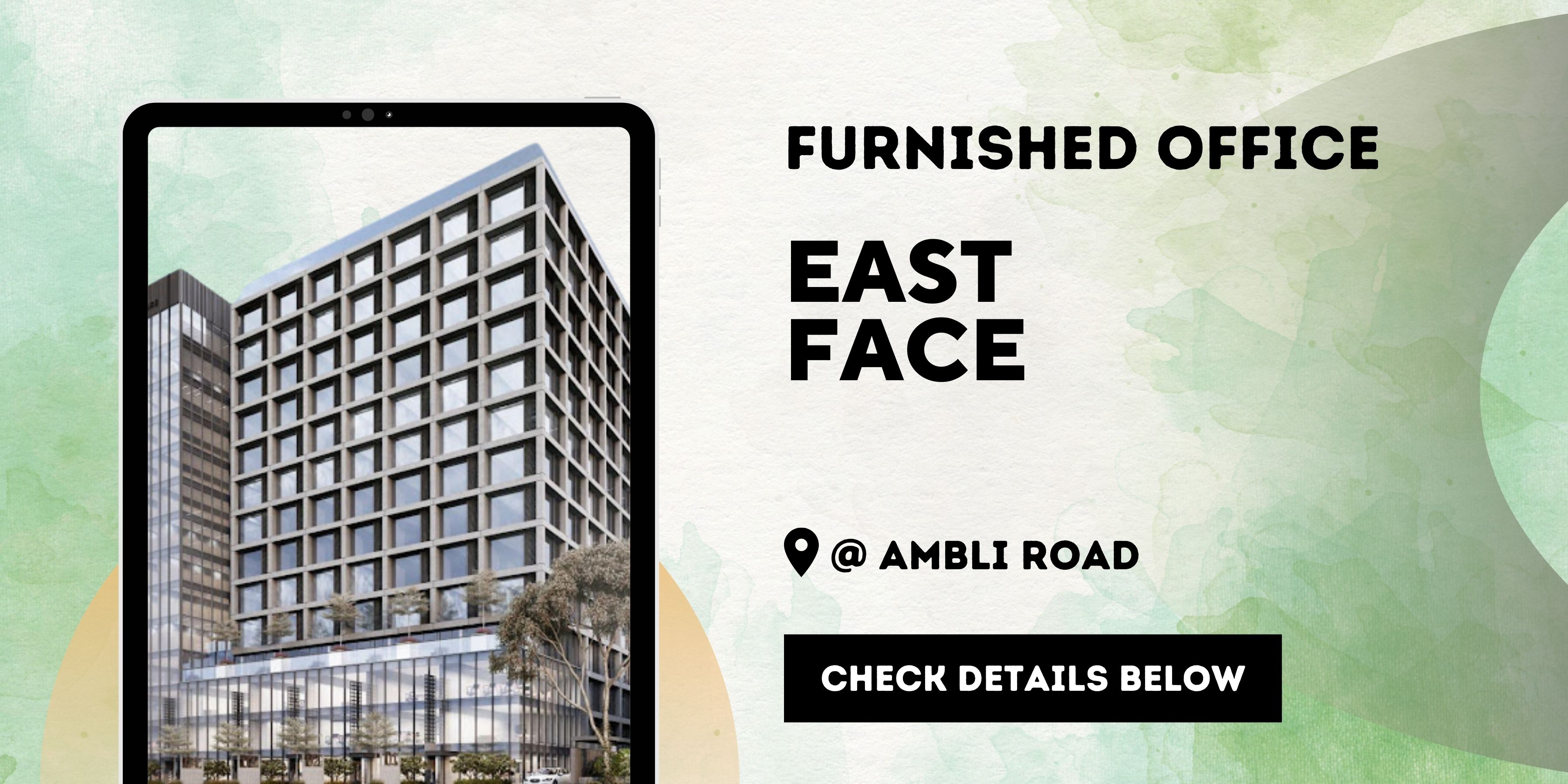 Fully Furnished Office Space | Rent/Sale | East Face | Prime Location | Ahmedabad West